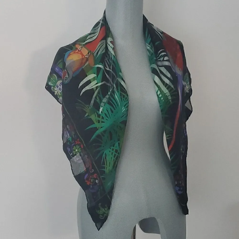 Pangborn Disigns LTD | Tropical Bird Parrot Scarf